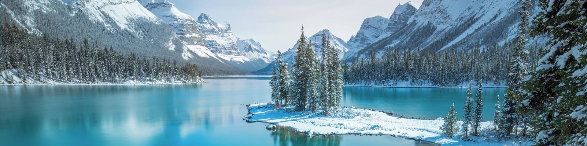 Spirit Island, Jasper , AB, Canada