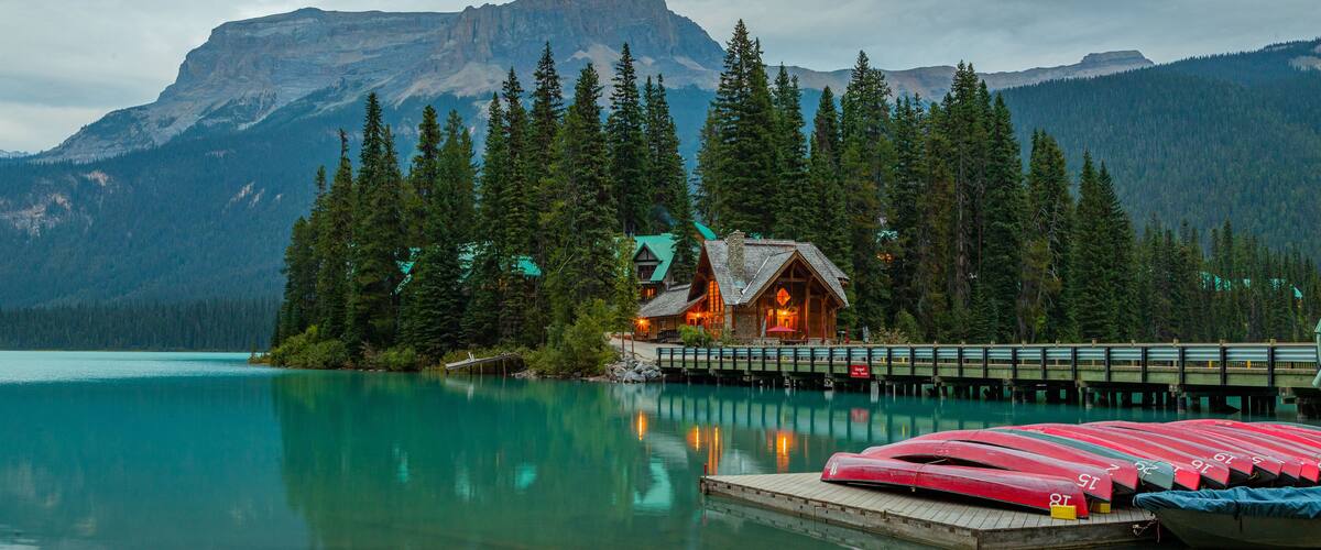 Emerald Lake featuring a lake or waterhole