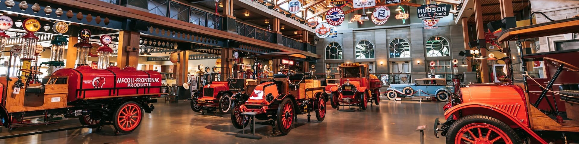 Gasoline Alley Museum showing interior views