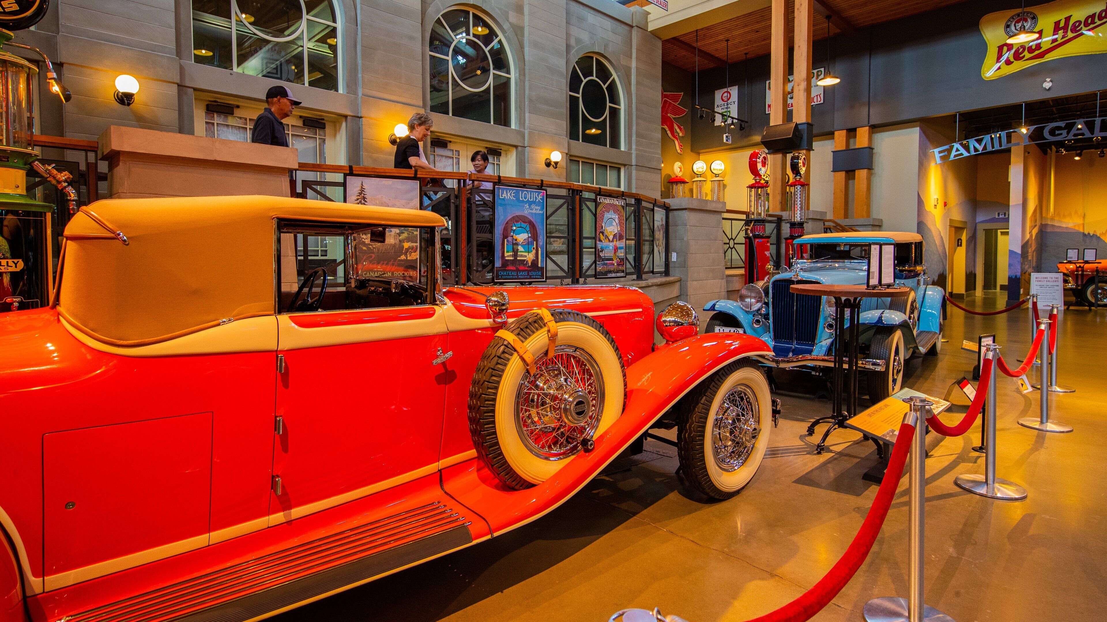 Gasoline Alley Museum featuring heritage elements and interior views