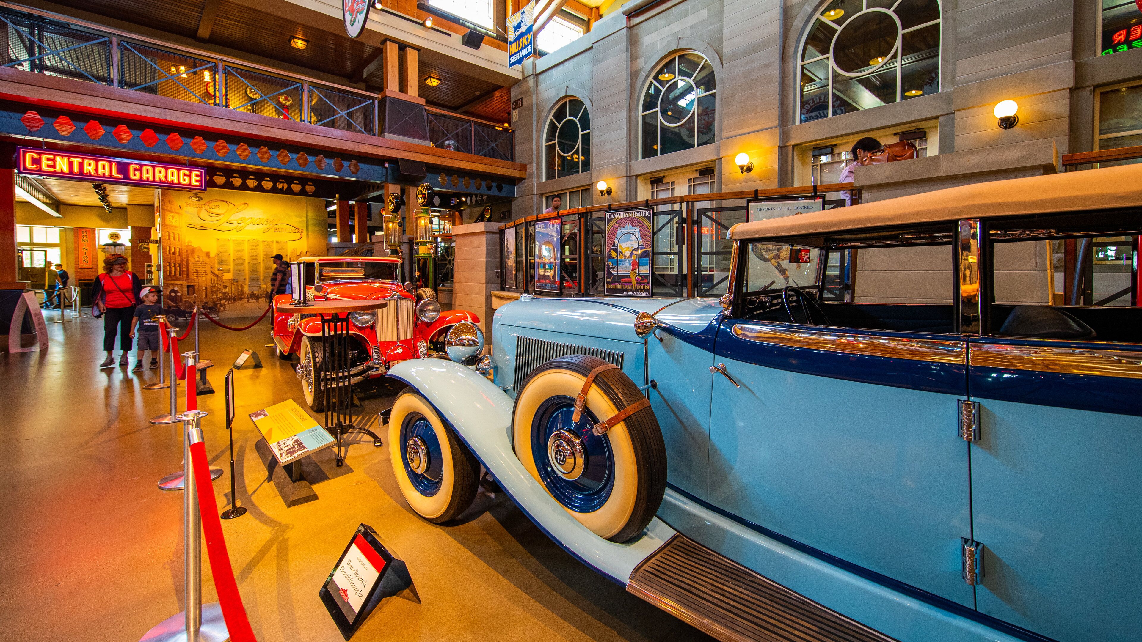 Gasoline Alley Museum showing heritage elements and interior views
