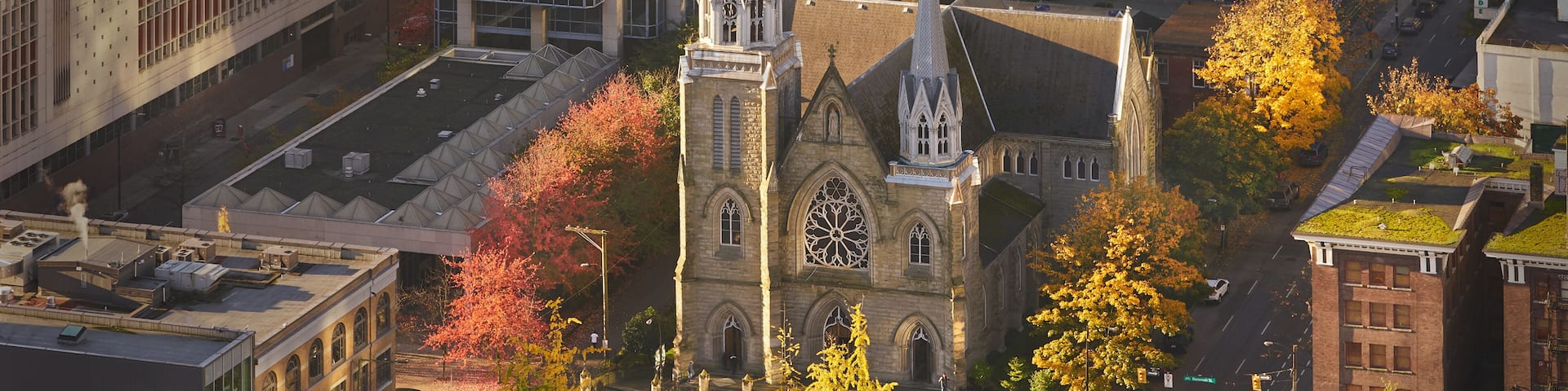 The Holy Rosary Cathedral, Downtown Vancouver.
The Holy Rosary Cathedral in downtown, Vancouver