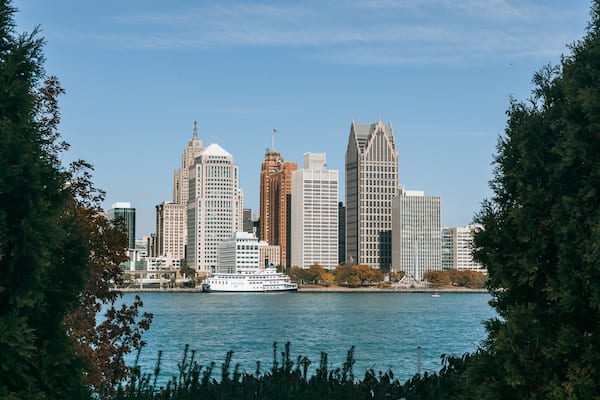 Dieppe Gardens featuring a bay or harbor and a city