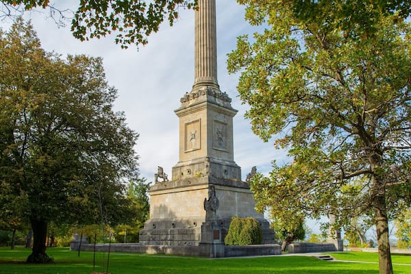 Brock\'s Monument which includes a garden and heritage elements