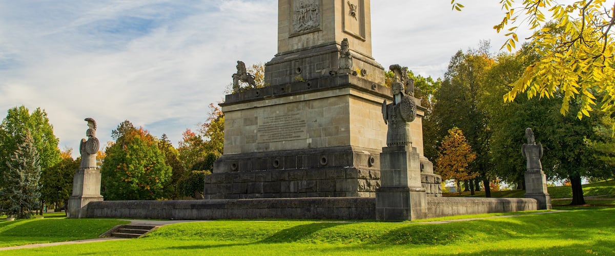 Brock\'s Monument featuring a monument