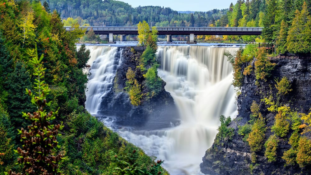 Kakabeka Falls, near Thunder Bay, Ontario, Canada.