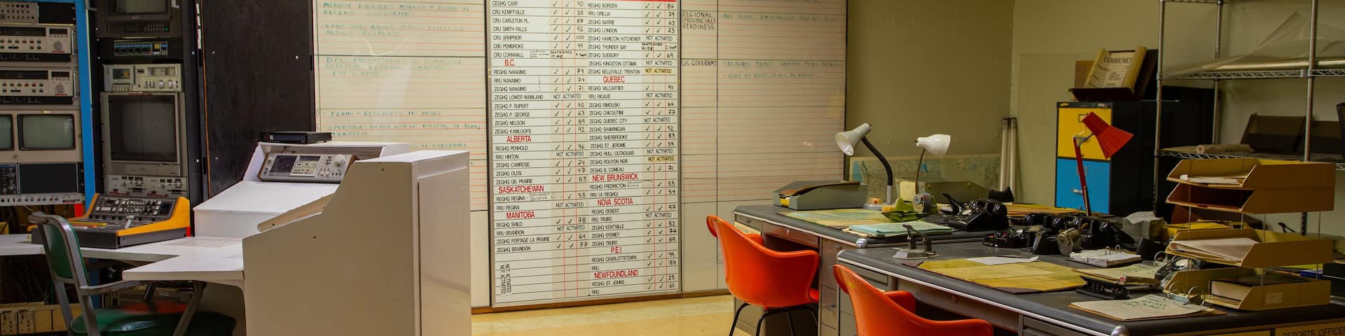 Diefenbunker featuring interior views