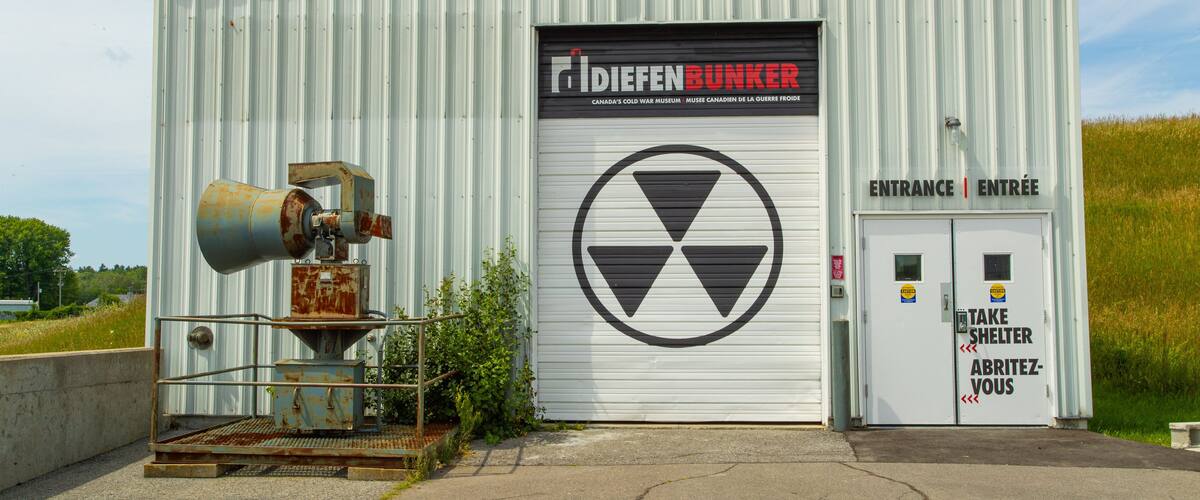 Diefenbunker featuring signage