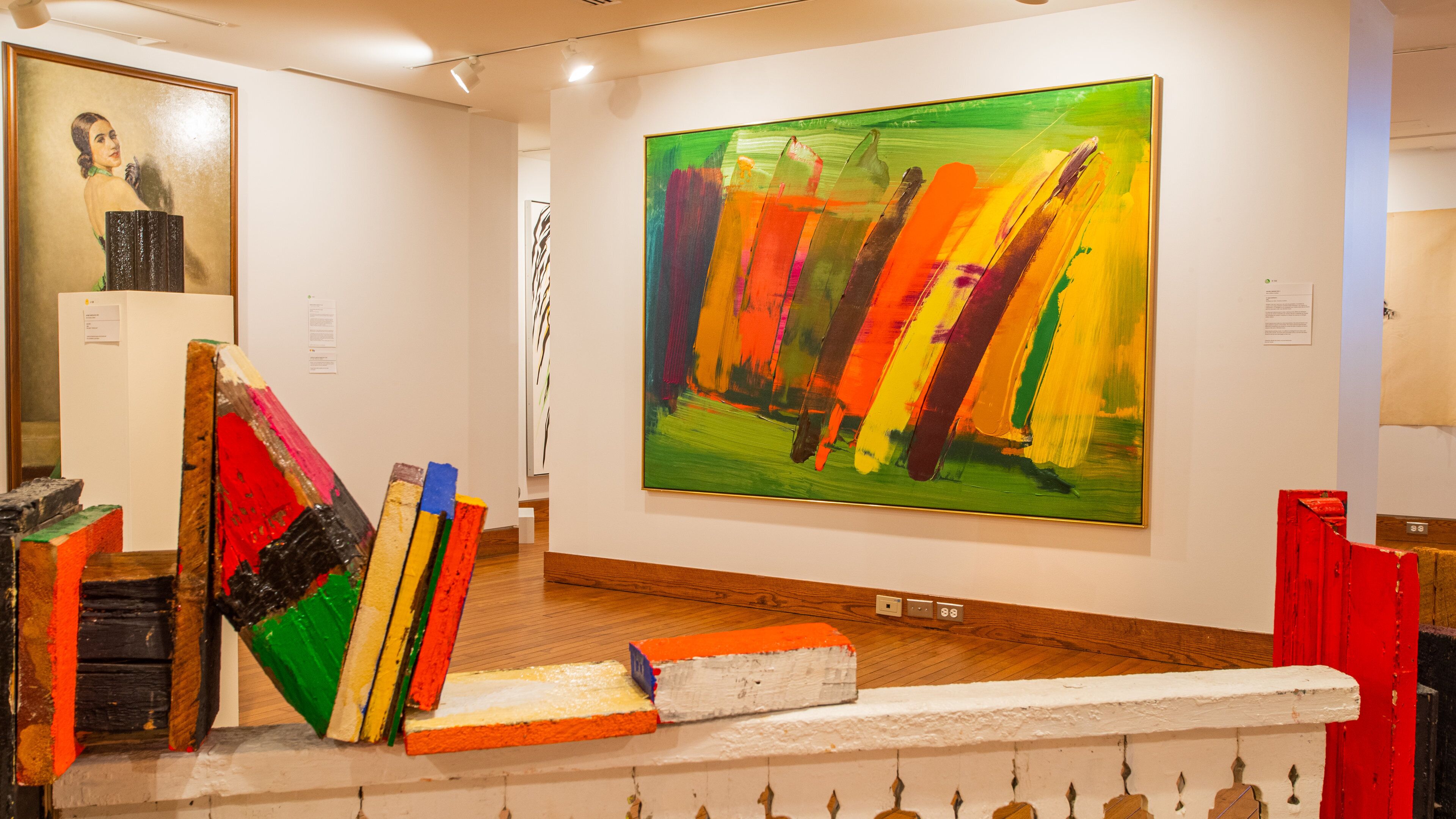 Sherbrooke Museum of Fine Arts showing art and interior views