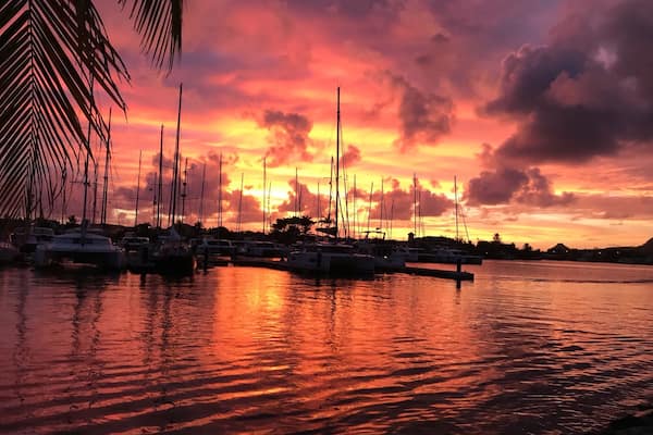 Just one of these beautiful evenings Saint Lucia.