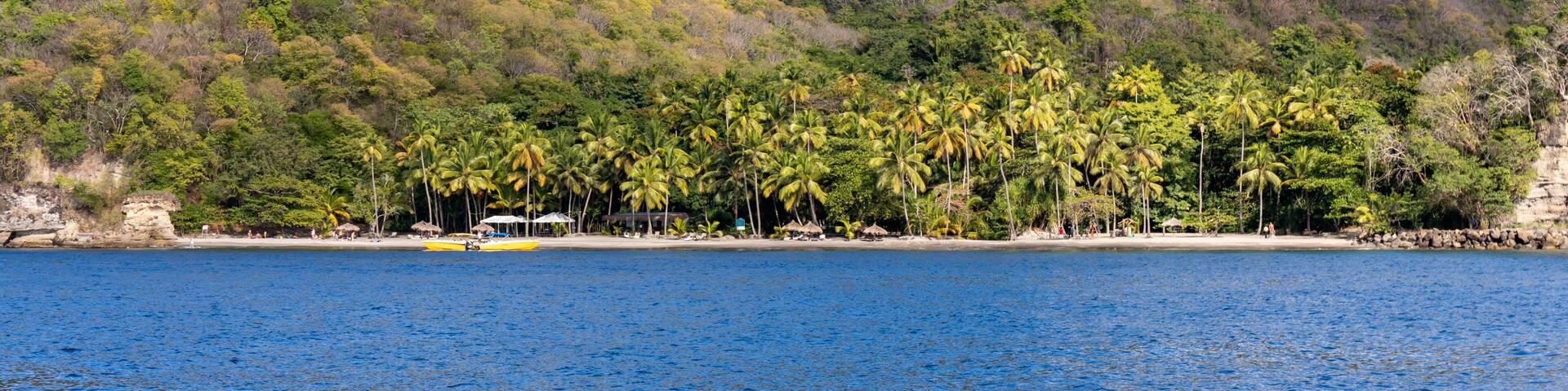 Saint Lucia, West Indies - Anse Mamin beach