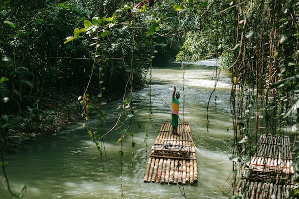 Martha Brae River which includes kayaking or canoeing and a river or creek as well as an individual male