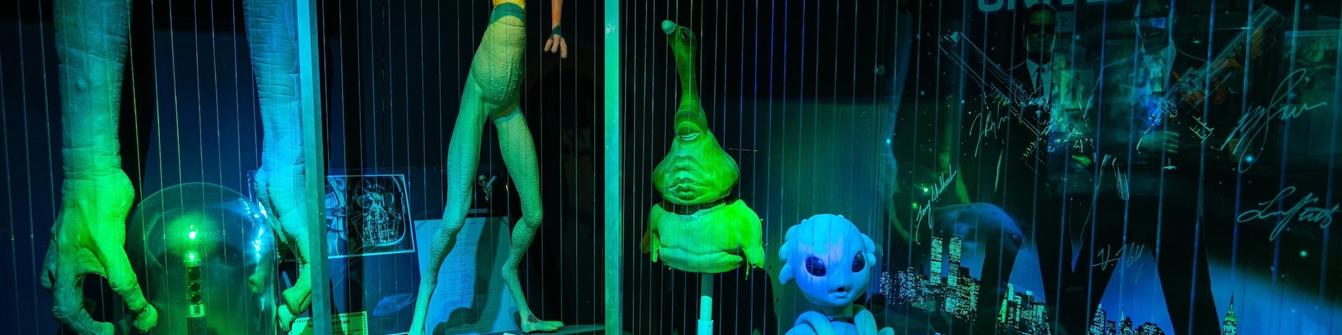 Yoda Guy Movie Exhibit which includes interior views