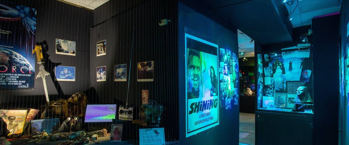 Yoda Guy Movie Exhibit which includes interior views