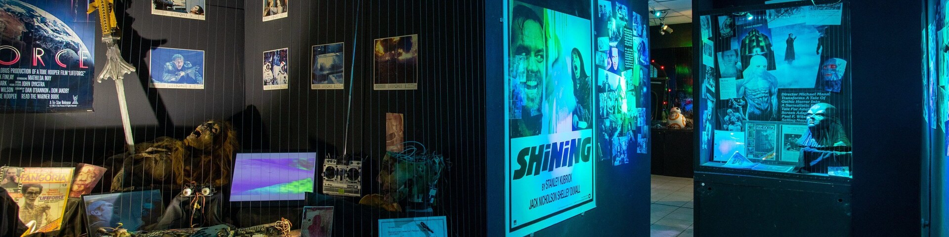 Yoda Guy Movie Exhibit which includes interior views