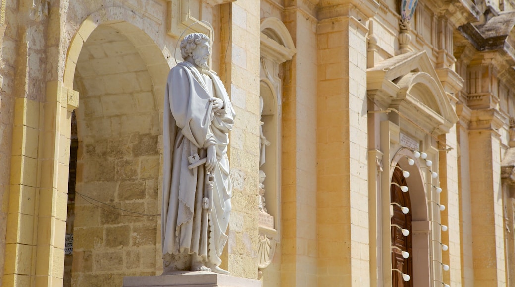 St Paul\'s Church & the Grotto of St Paul showing religious aspects, a church or cathedral and heritage architecture