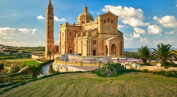 The Basilica of the National Shrine of the Blessed Virgin of Ta' Pinu at Gozo, Malta