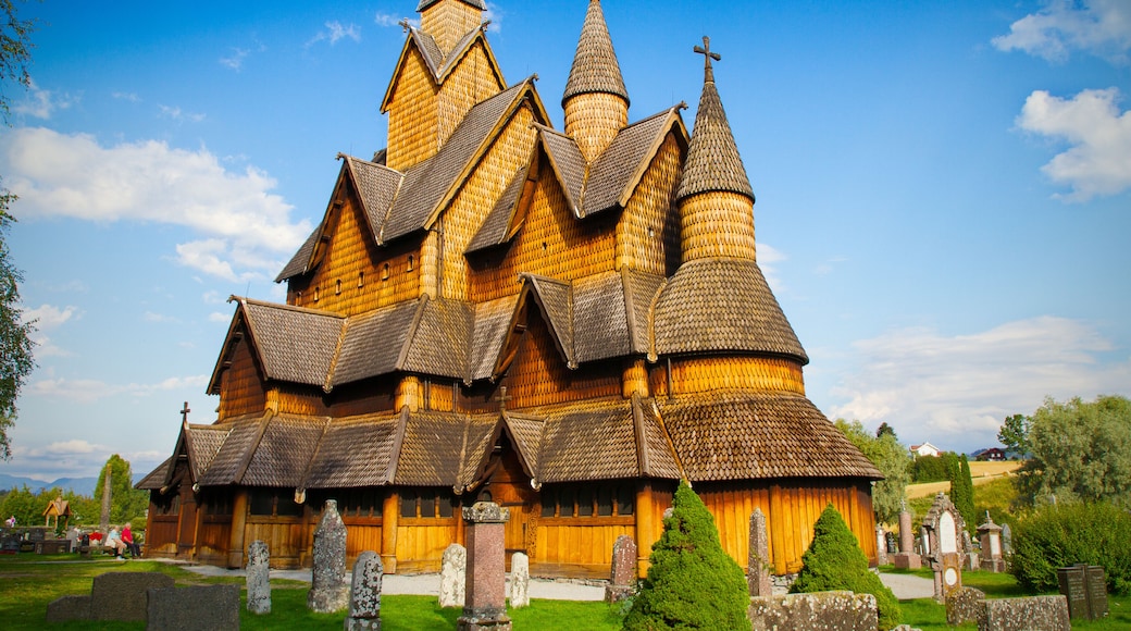 Heddal stave church is a stave church located at Heddal in Notodden, Norway