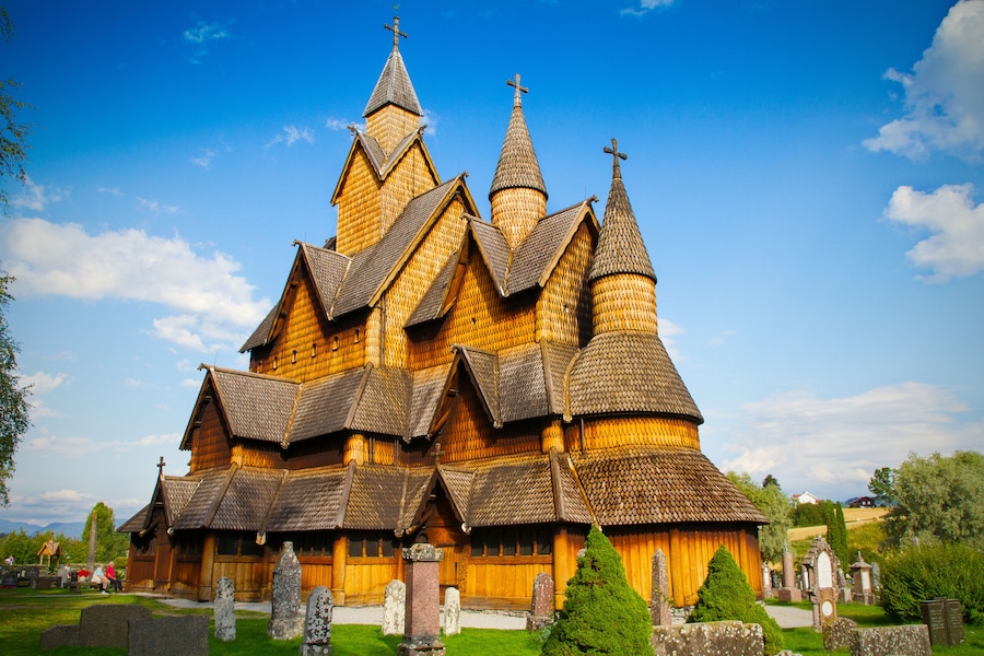 Heddal stave church is a stave church located at Heddal in Notodden, Norway