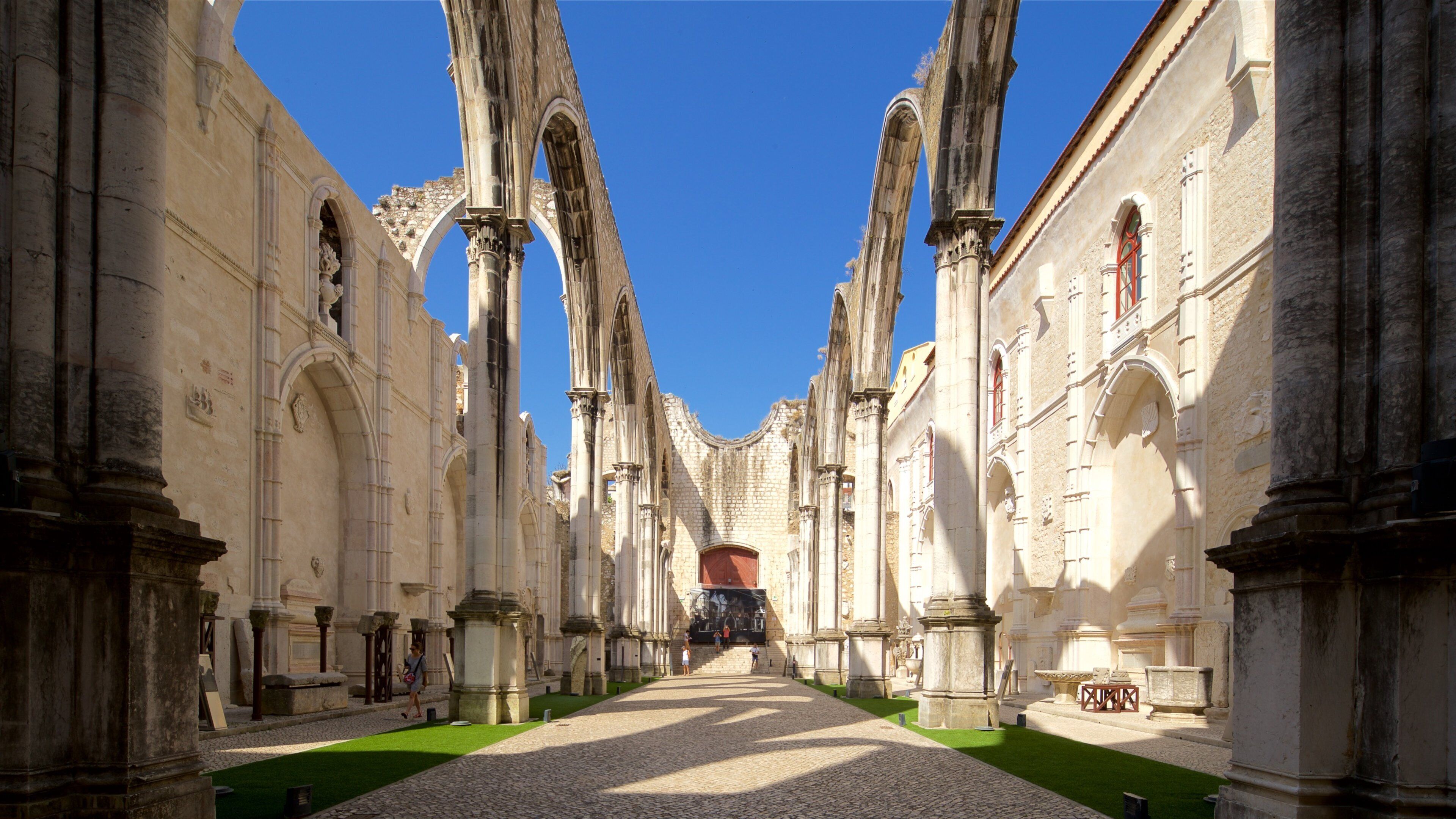 カルモ修道院 表示 遺跡