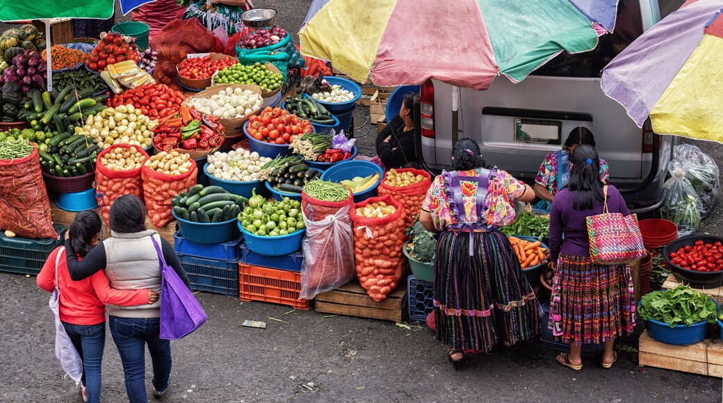 El Mercado La Democracia, Quetzaltenango, Guatemala