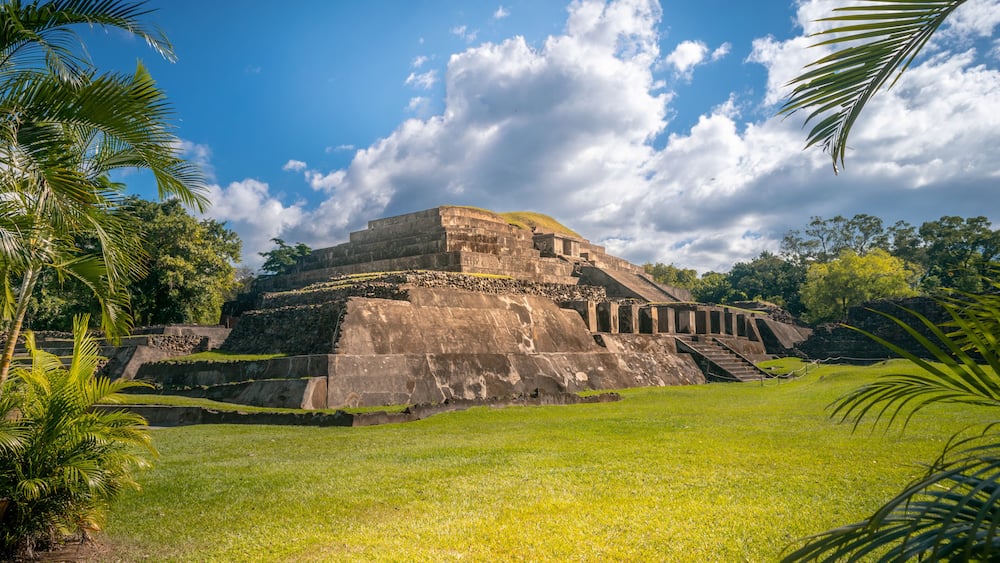 Mayan Pyramid of Tazumal
