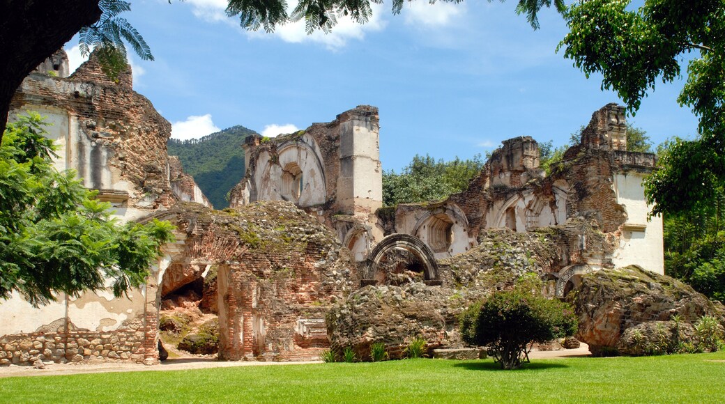 Ruins of La Recoleccion, Church of Antigua Guatemala.