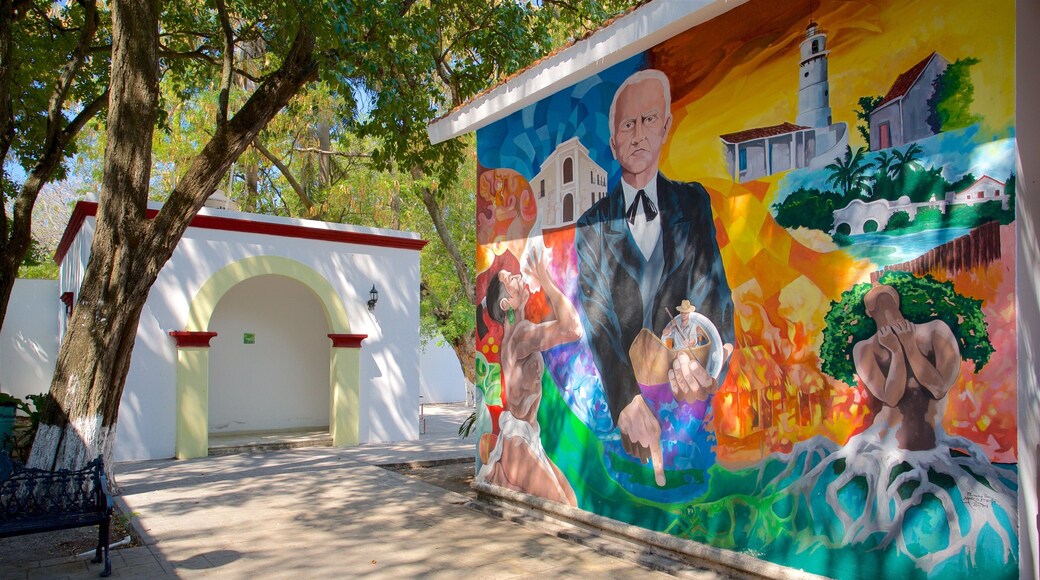 Museu Victoriano Nieves Céspedes mostrando arte ao ar livre