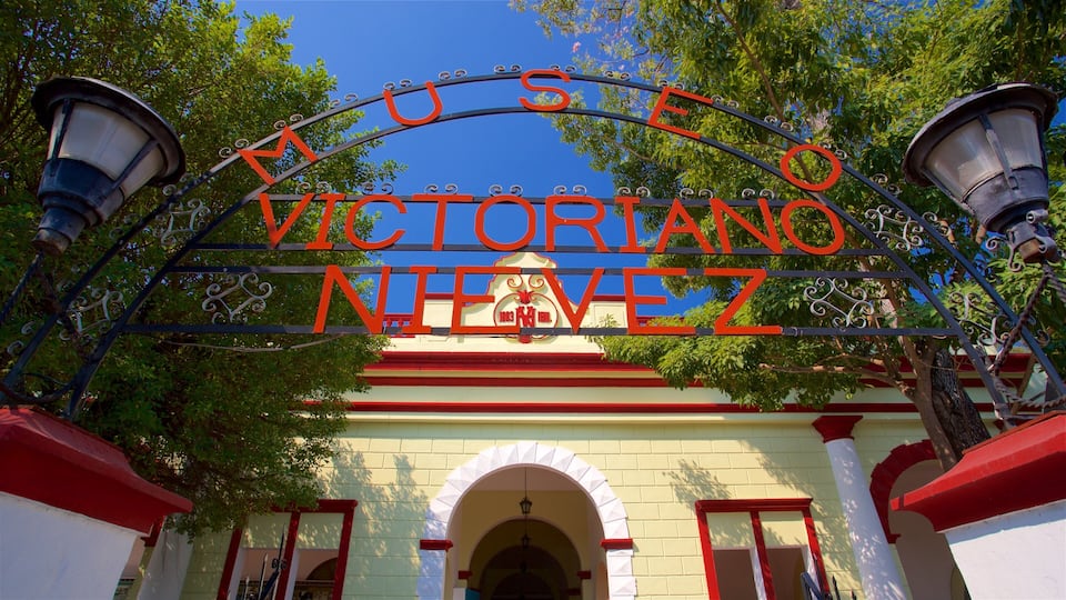 Victoriano Nieves Cespedes Museum featuring signage