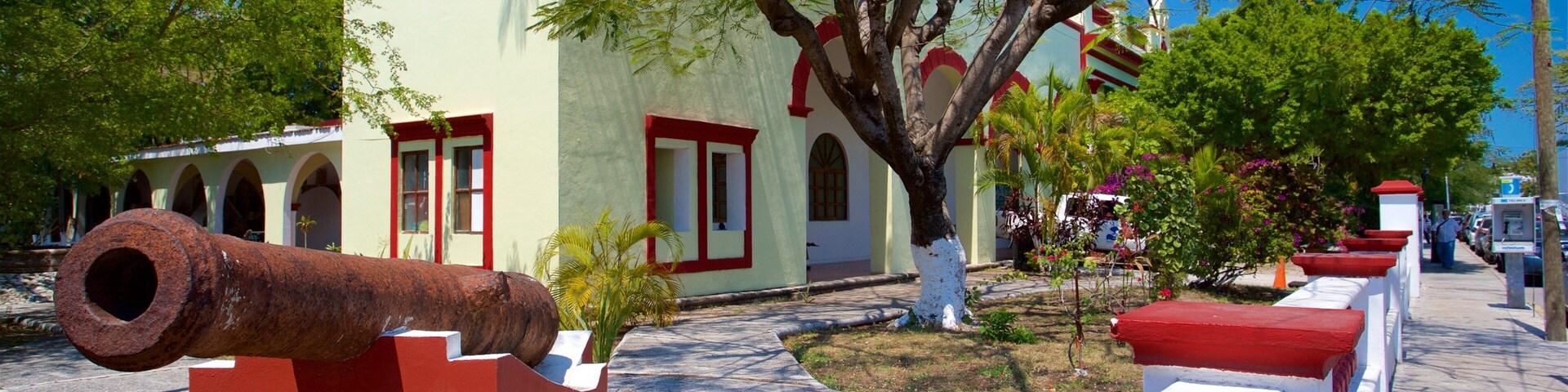 Victoriano Nieves Cespedes Museum showing military items and heritage elements