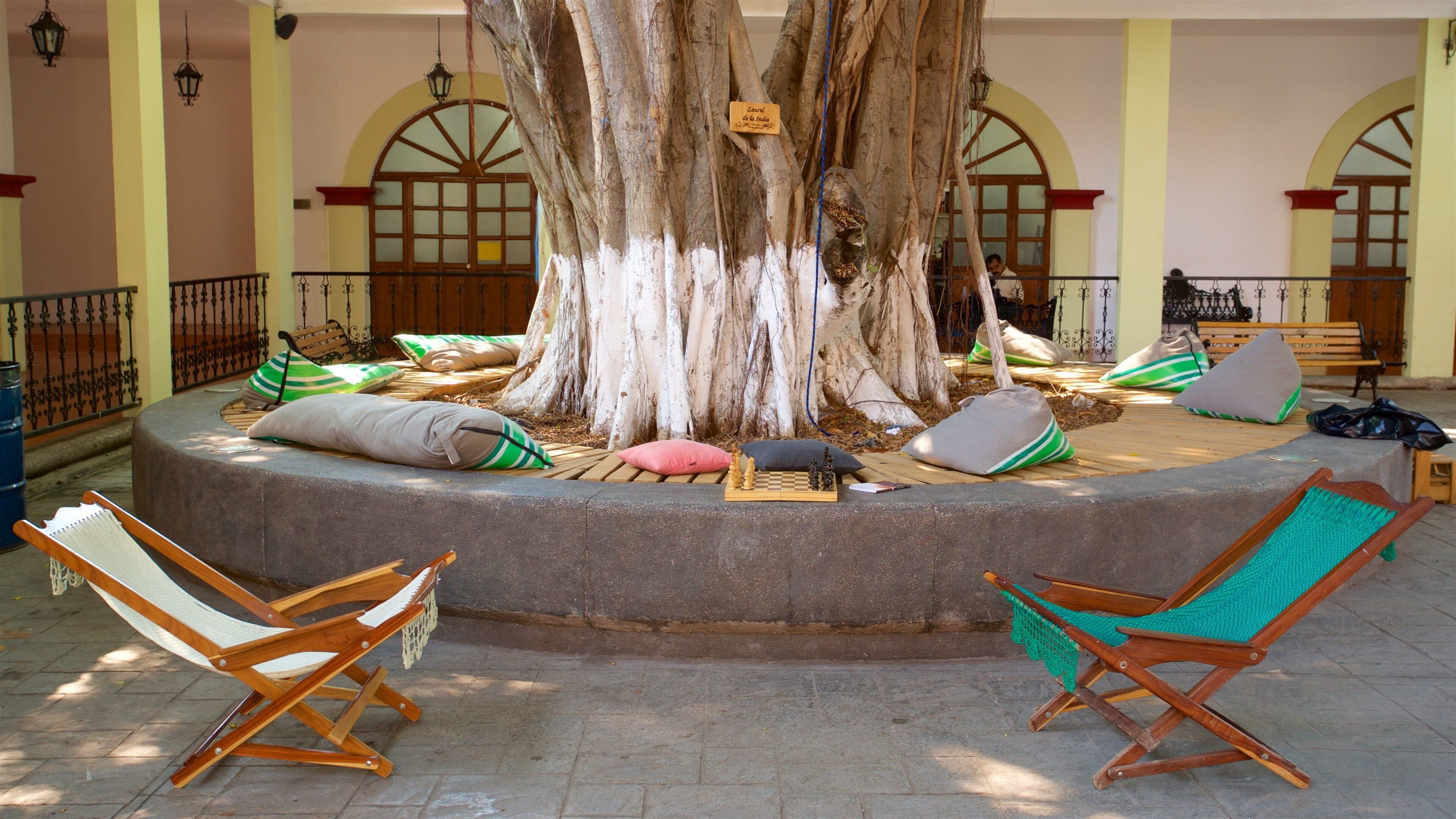 Museu Victoriano Nieves Céspedes caracterizando um jardim