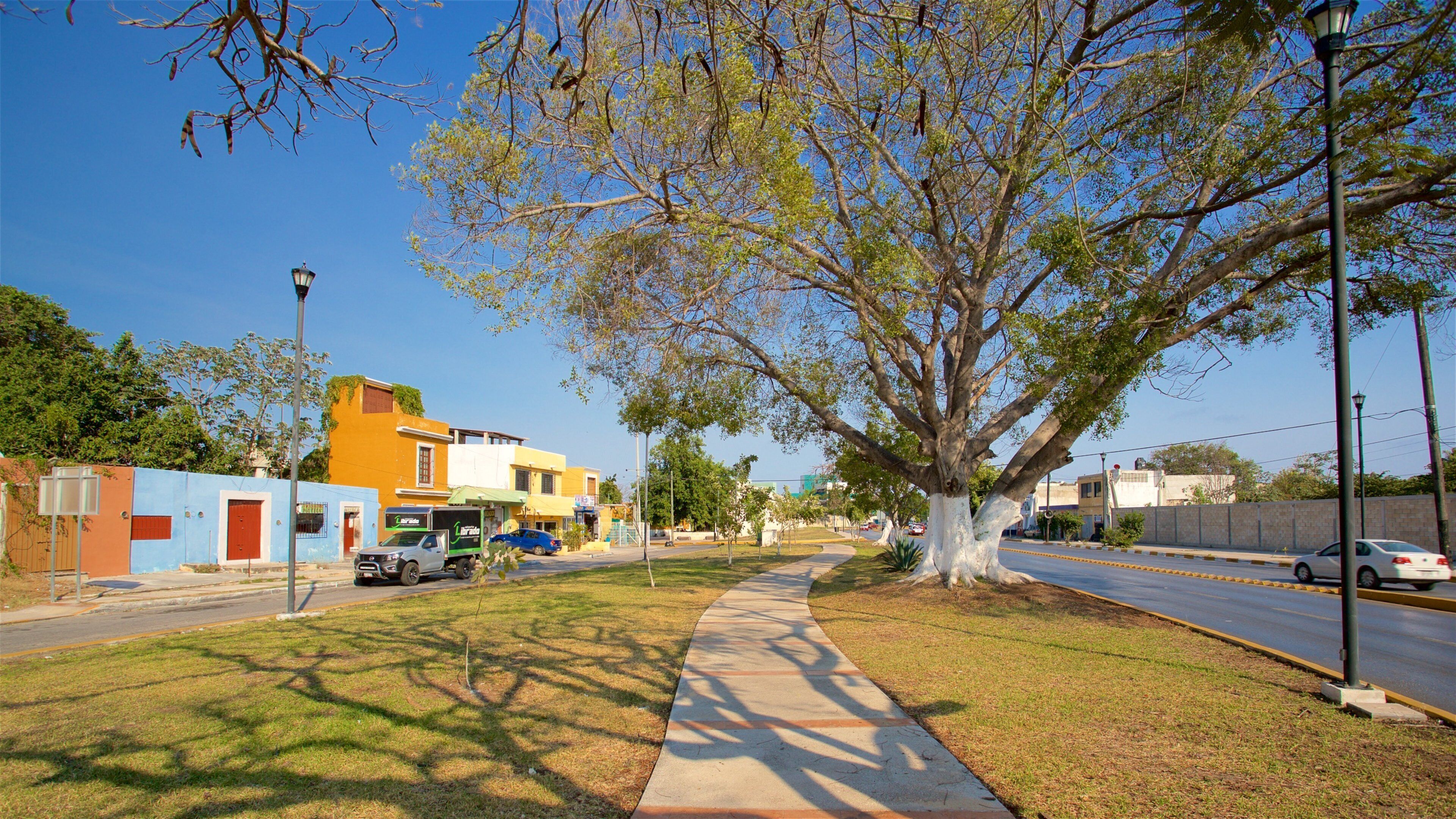 Baluarte de San Juan featuring a garden
