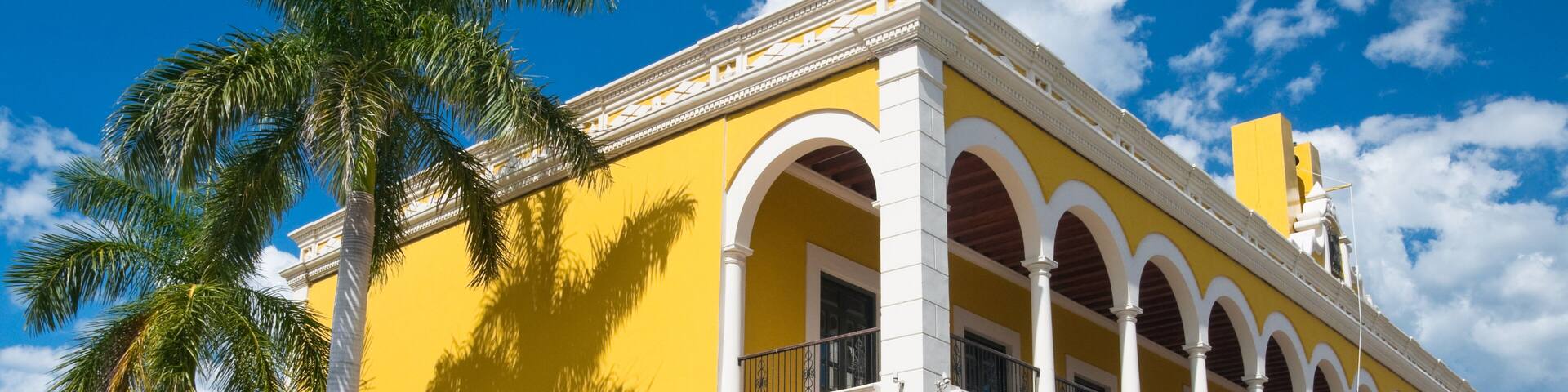 Campeche Public State Library, historical building (Mexico)