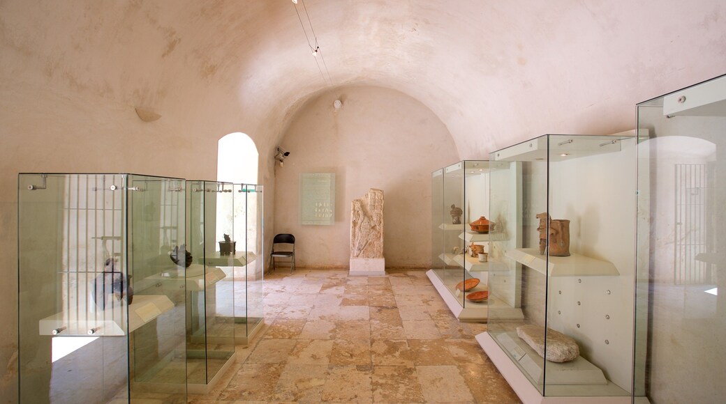 Museo Arqueológico de Campeche & Fuerte de San Miguel ofreciendo elementos patrimoniales y vista interna