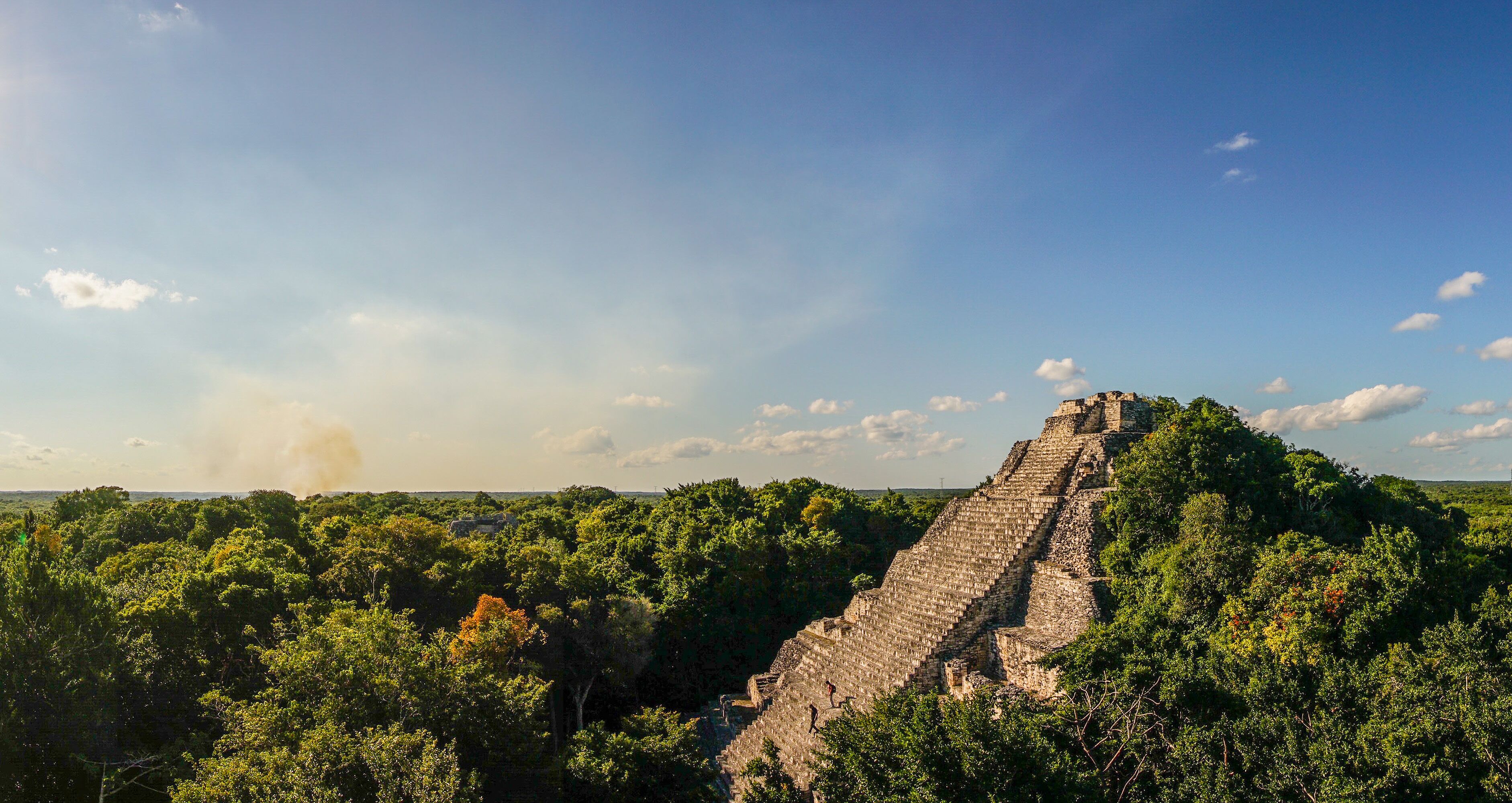 Becan Maya Ruins in the Yucatan, Mexico.