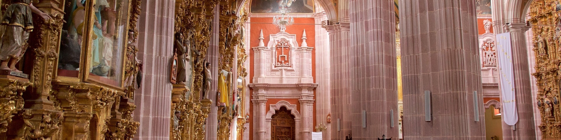 Mexico which includes a church or cathedral, interior views and heritage architecture