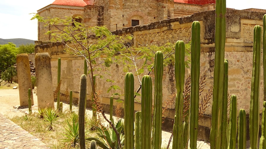 San pablo villa de Mitla and Mitla ruins