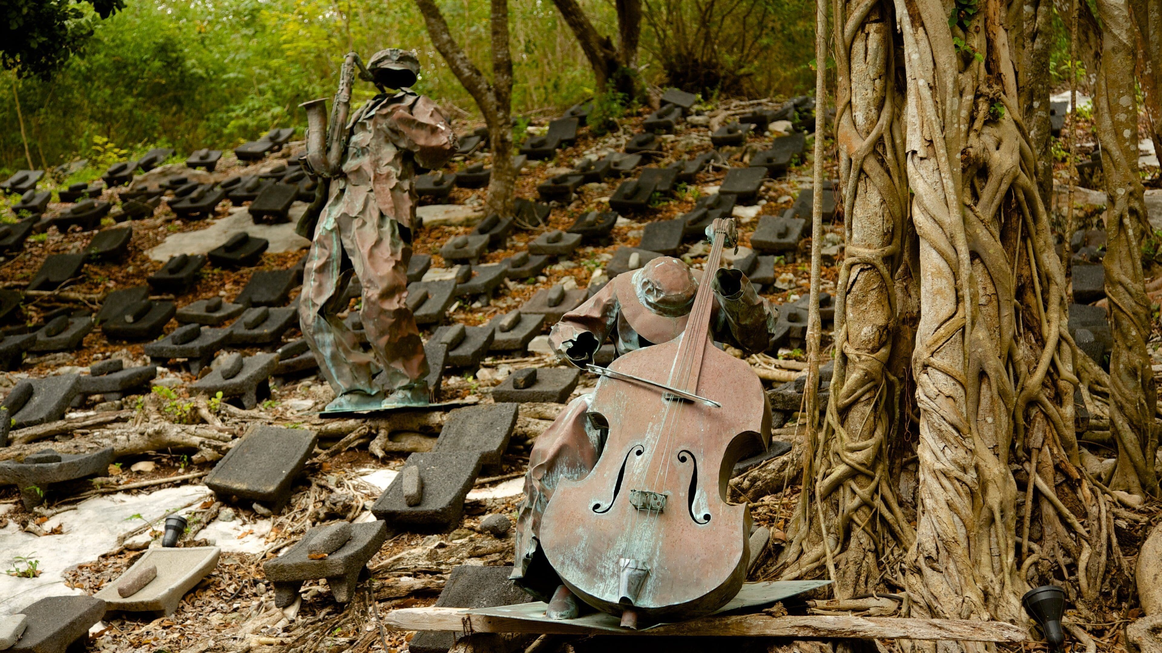 Museo del Capitán Dulché que incluye un parque y arte al aire libre
