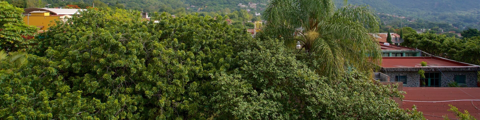 Tepoztlán montrant panoramas et scènes tranquilles