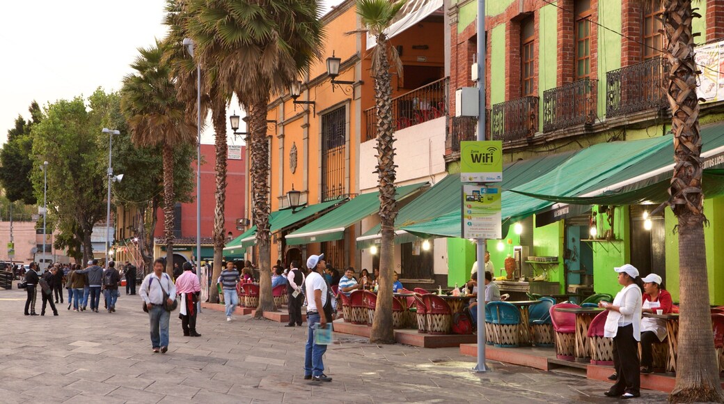 Ciudad de México ofreciendo ambiente de café y imágenes de calles