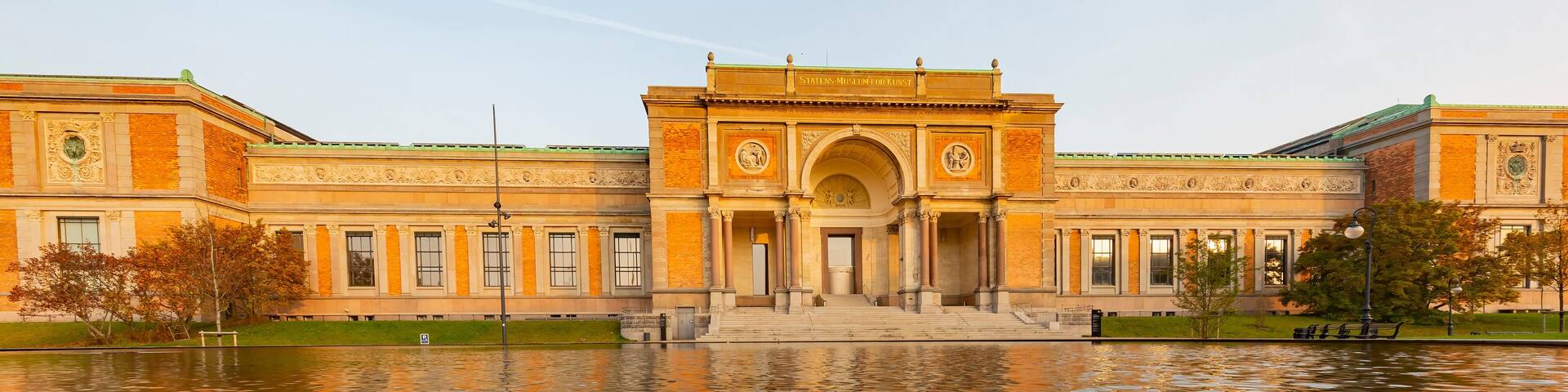 Exterior view of the famous Statens Museum for Kunst