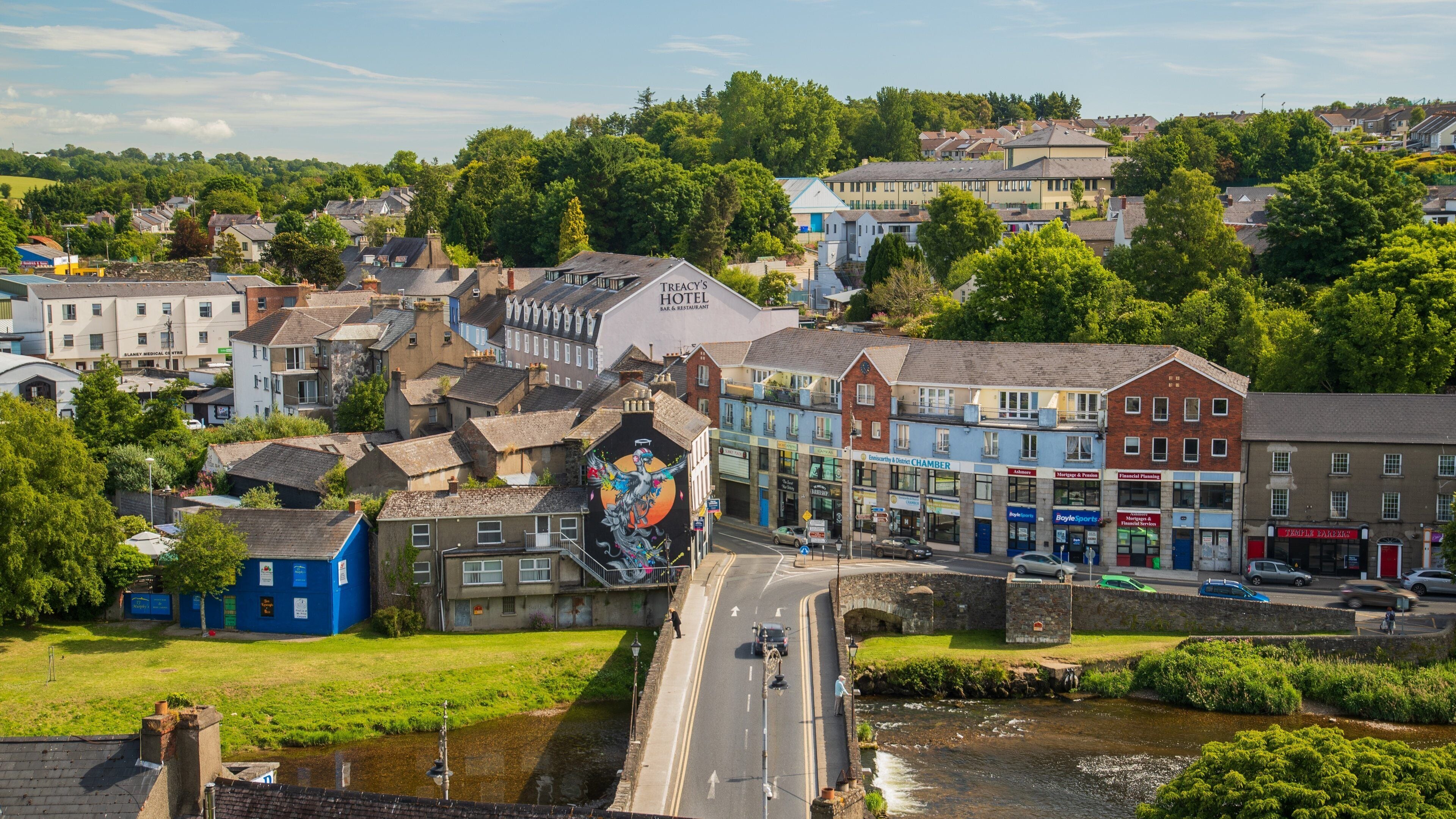 Enniscorthy Castle featuring landscape views