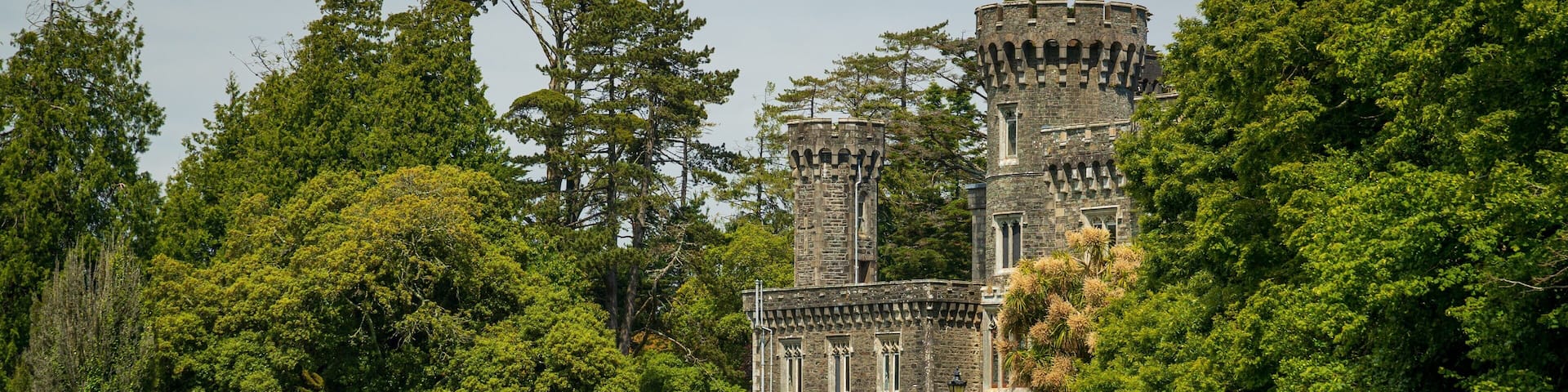 Johnstown Castle & Gardens which includes a lake or waterhole, heritage architecture and a castle