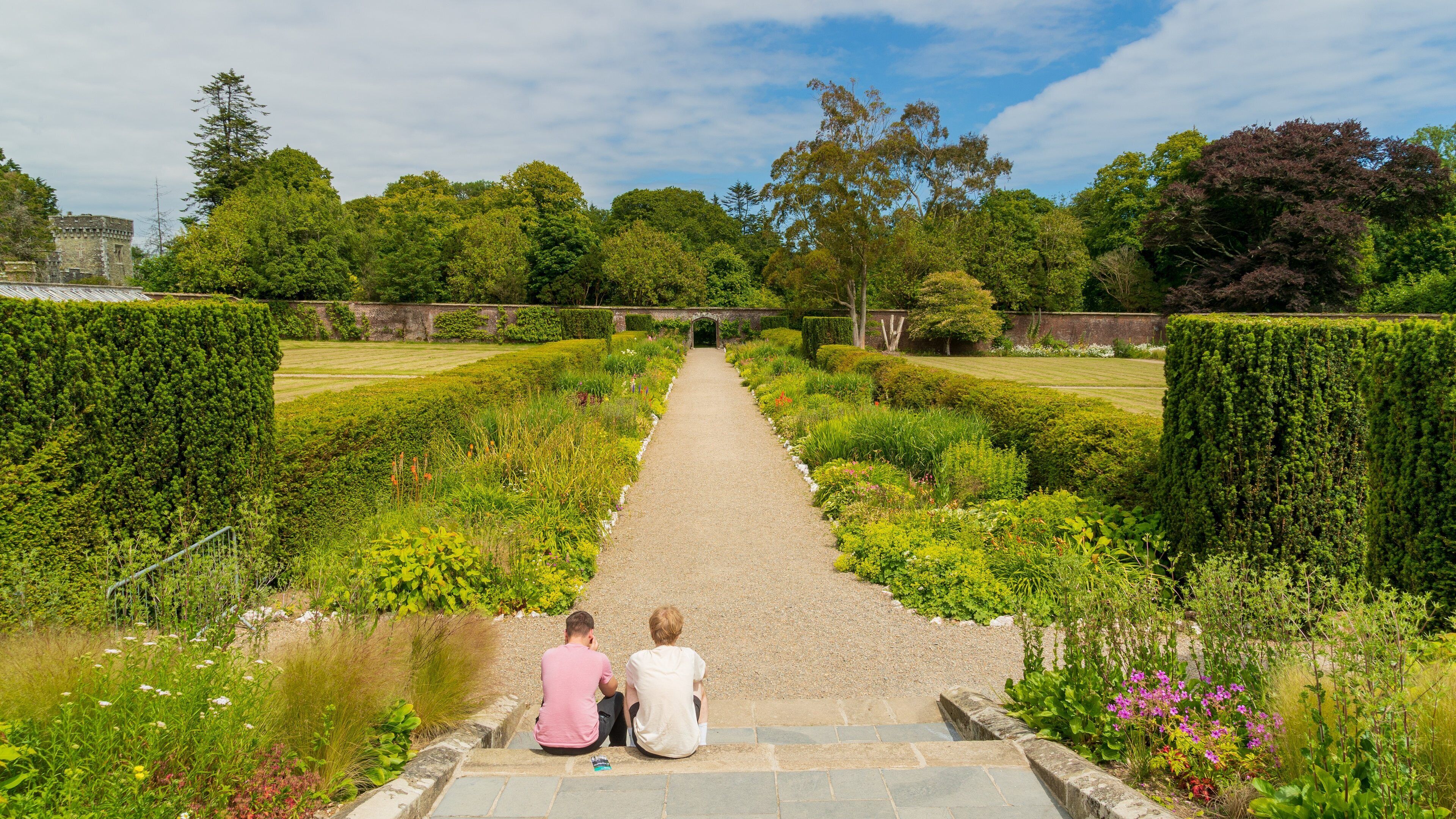 Johnstown Castle & Gardens featuring a garden as well as a couple