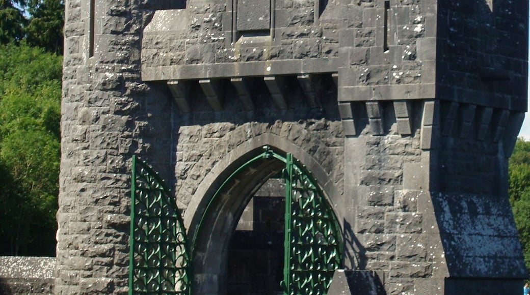 The gates of Ashford Castle.. One of Irelands many gems!