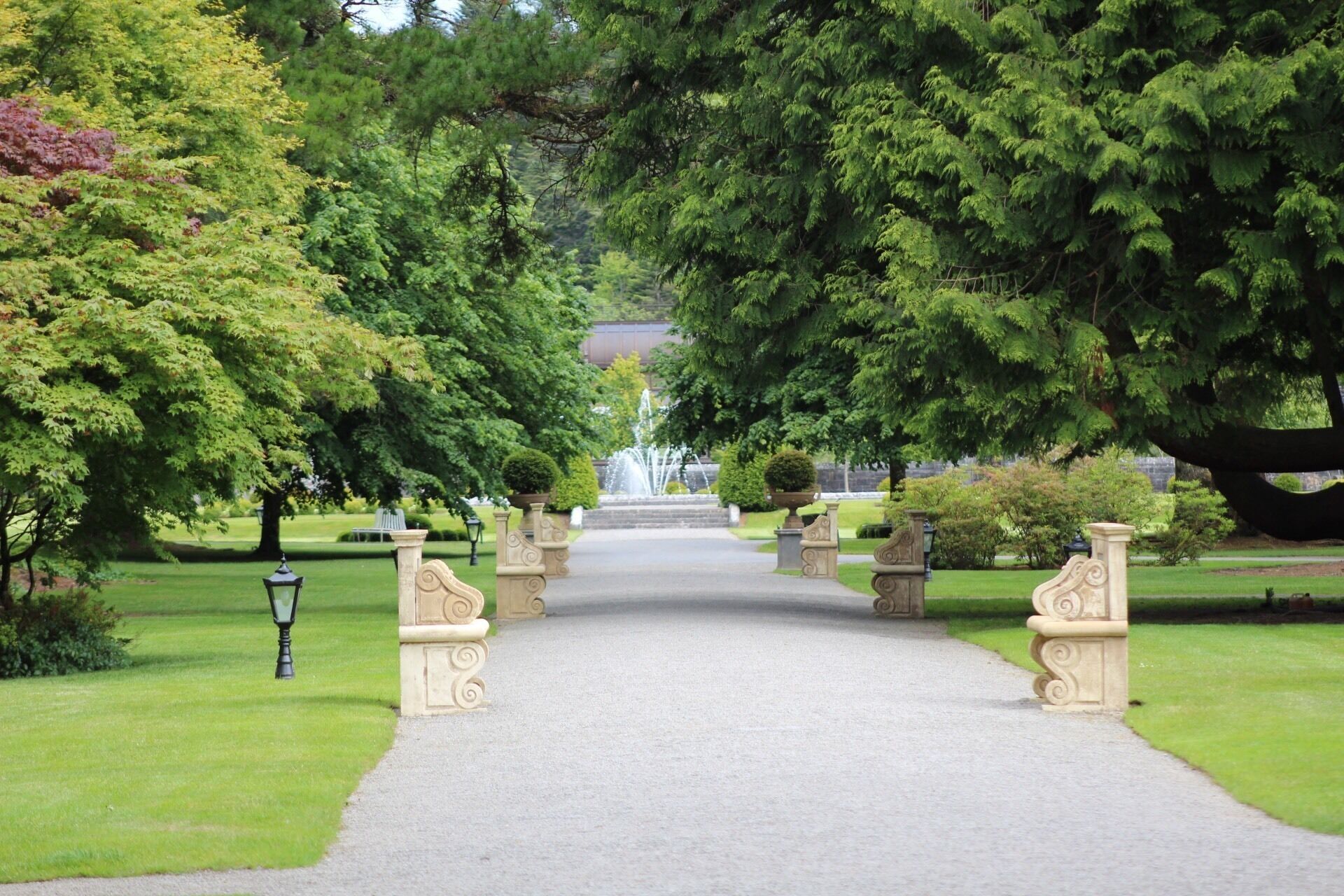 The grounds at Ashford Castle