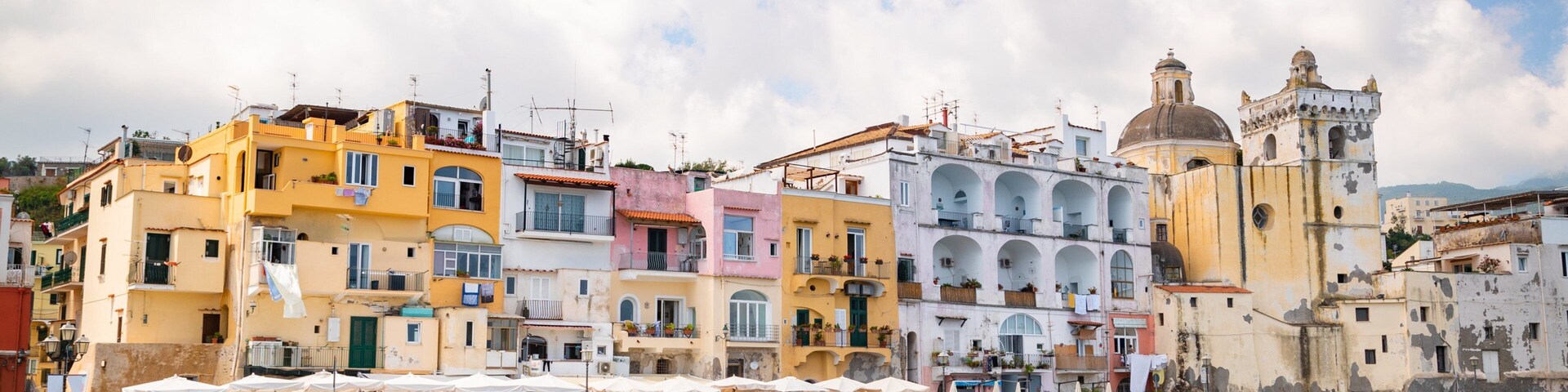 Cathedral of Santa Maria Assunta showing general coastal views and a coastal town