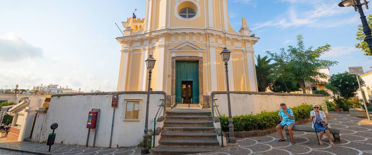 Chiesa di San Pietro which includes heritage architecture, a sunset and a church or cathedral