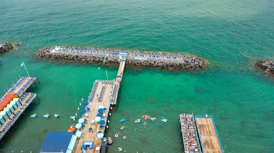 Villa Comunale Park showing general coastal views