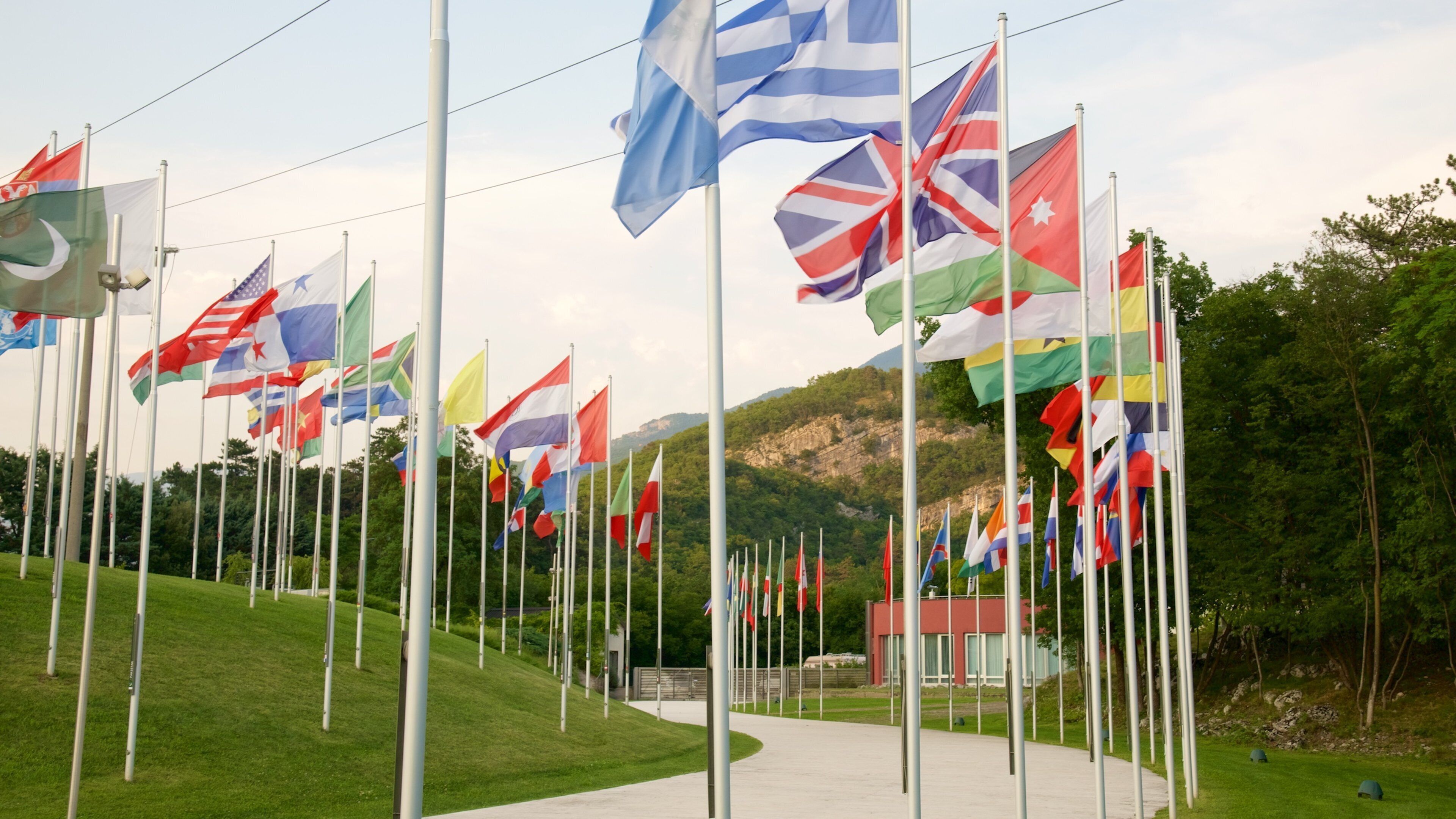 Rovereto som viser kulturarvsgenstande og en administrativ bygning